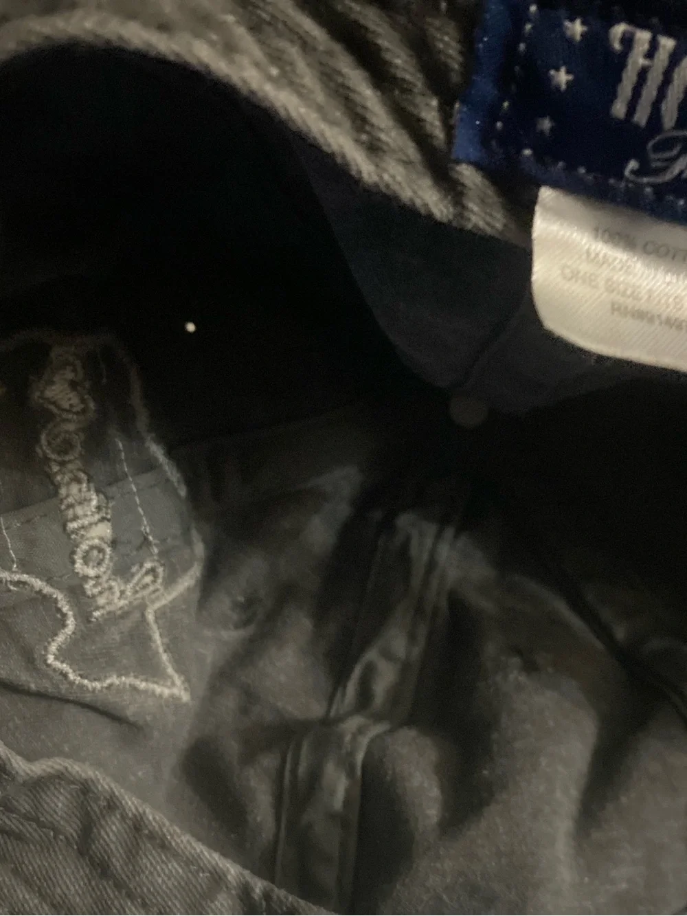 Source Unknown Black Texas 'Home' Baseball Cap
